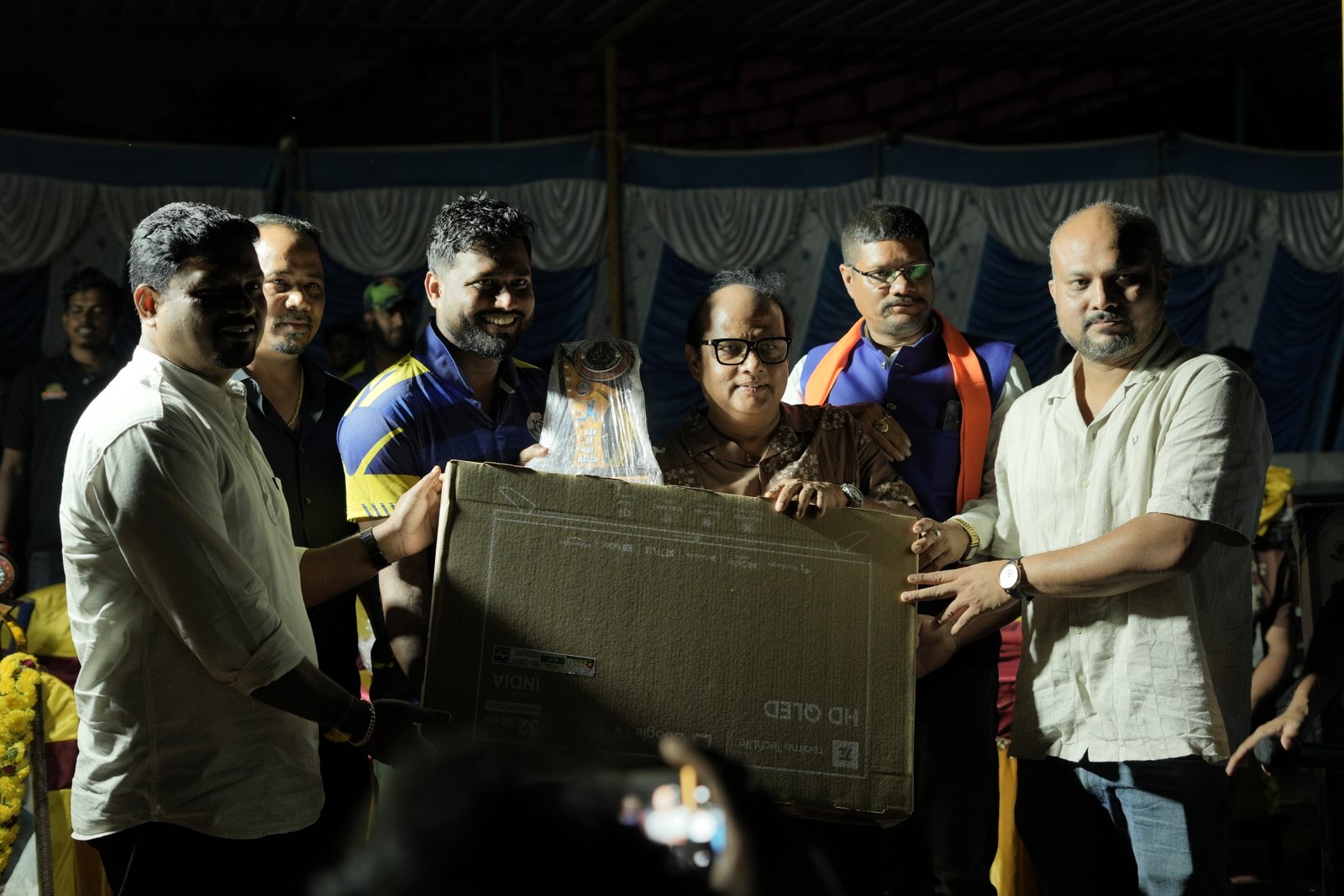 Award presentation at the 2026 Cup