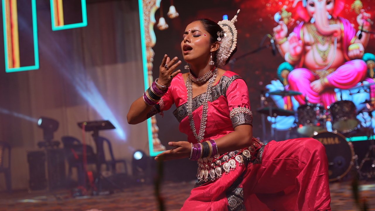 Classical dance at Mahavinayaka Mahotsava Star Night