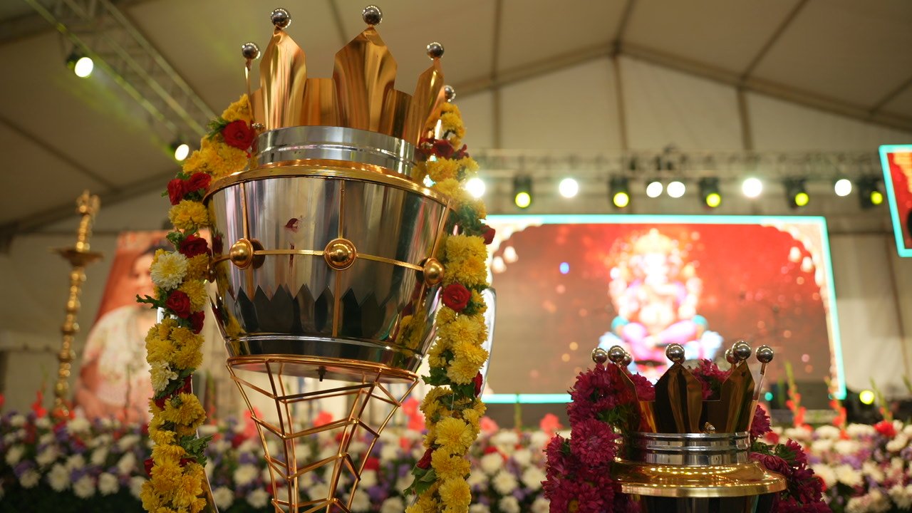 Trophies at Mahavinayaka Mahotsava