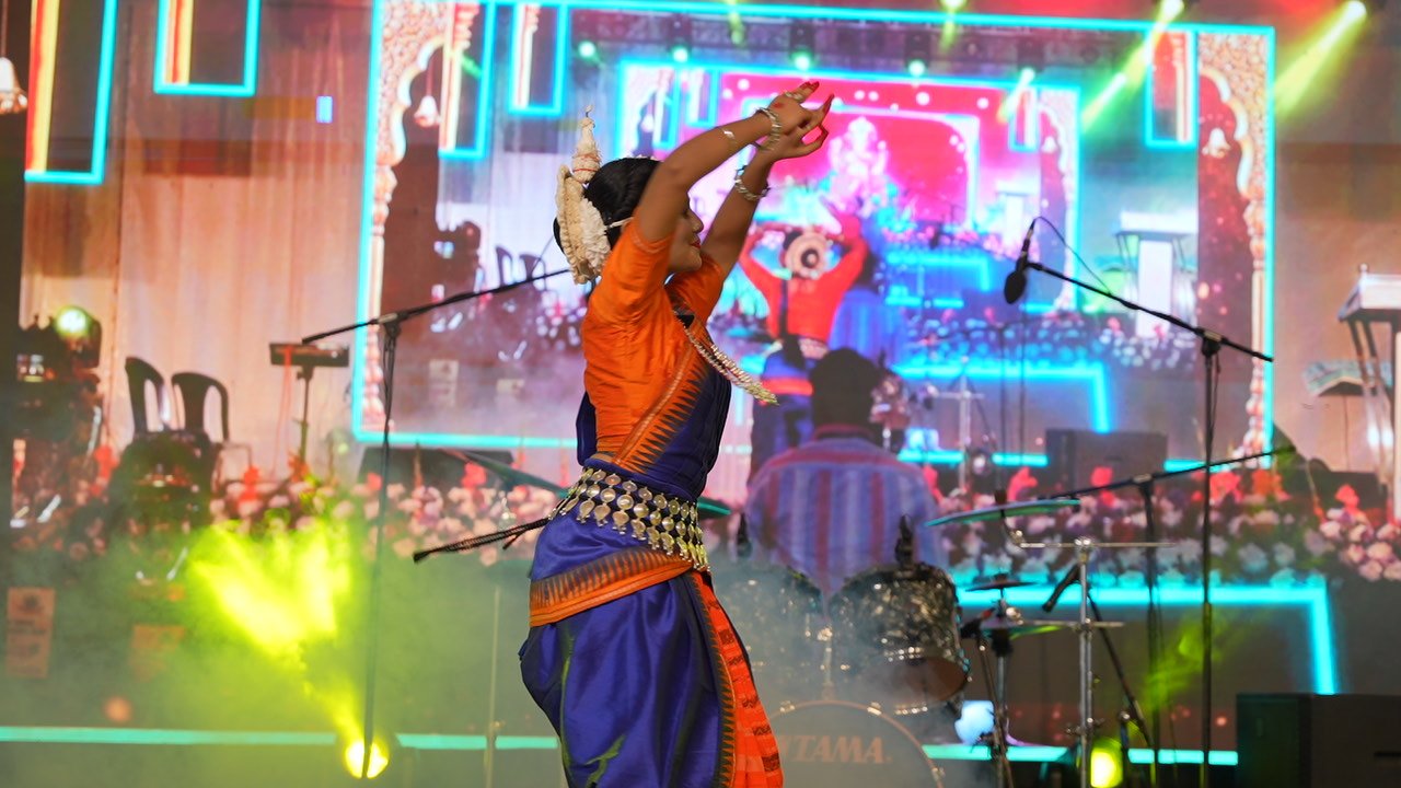 A dancer in performance